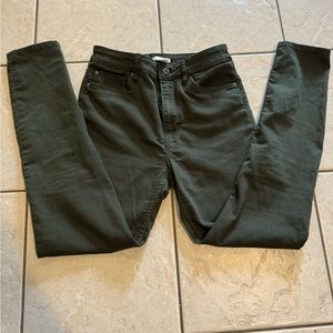 H&M green jeans